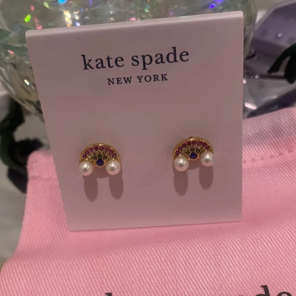 𝅺KATE Spade Rainbow Stud Earrings